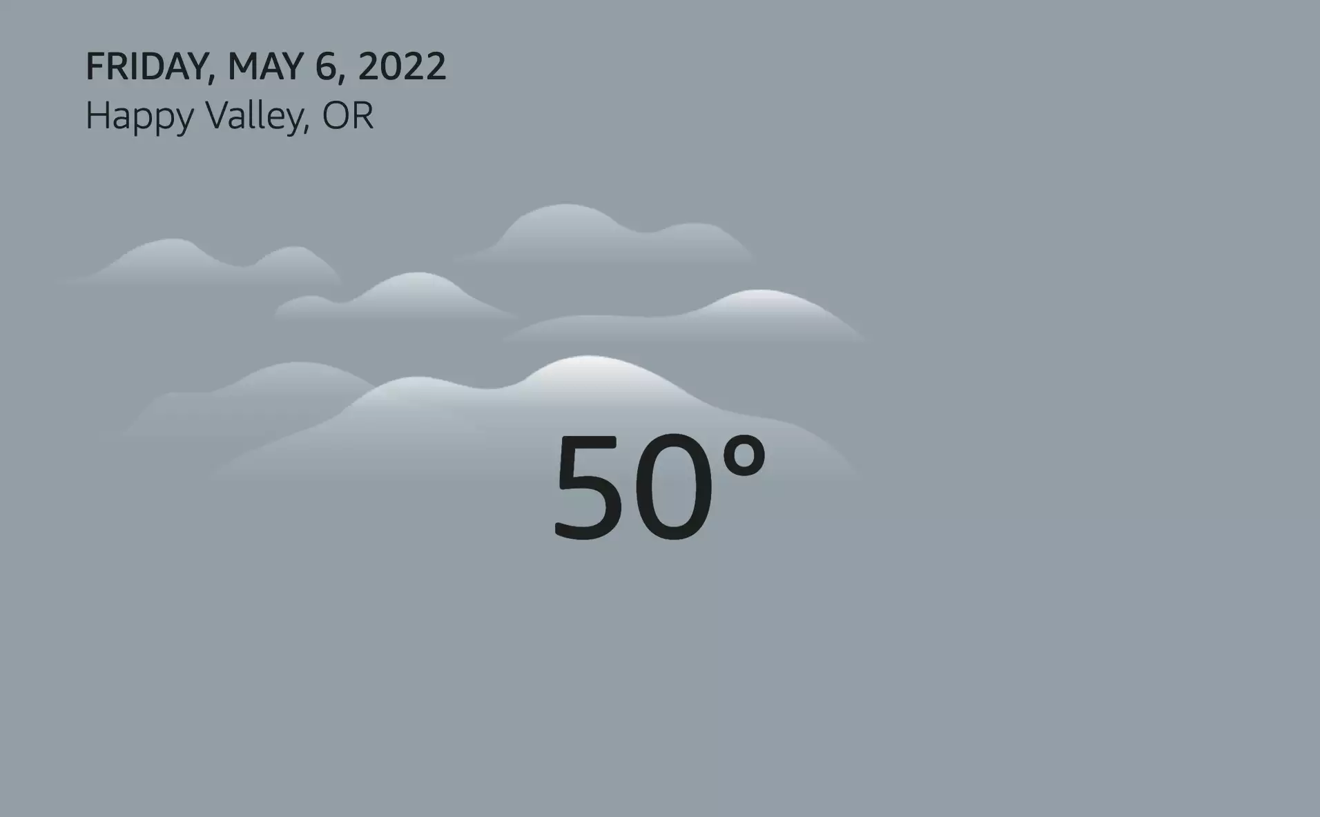 Amazon Default Interface